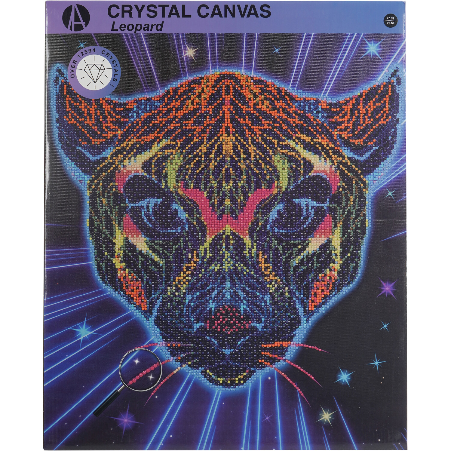 Crystal Canvas Wolf or Leopard Image 4