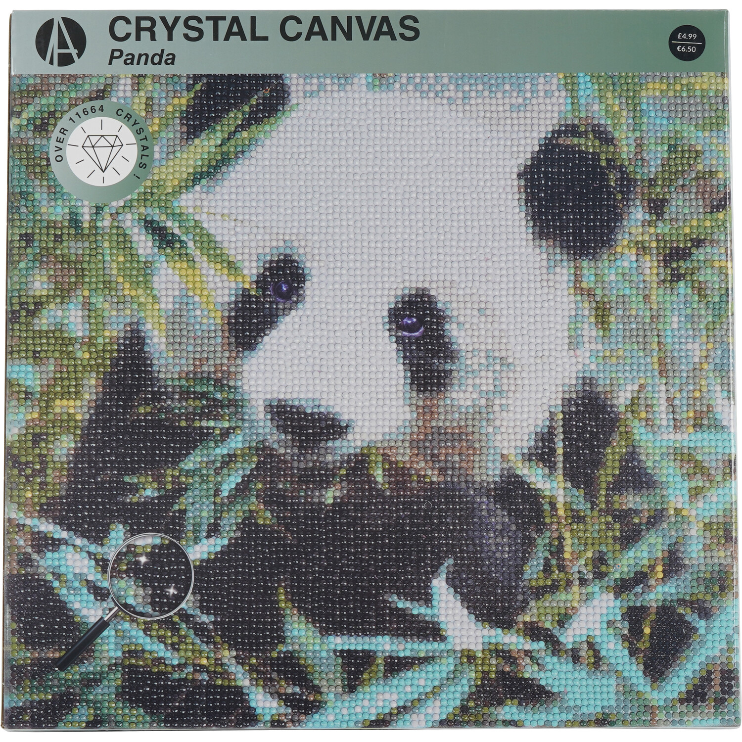 Crystal Canvas Giraffes or Panda Image 4