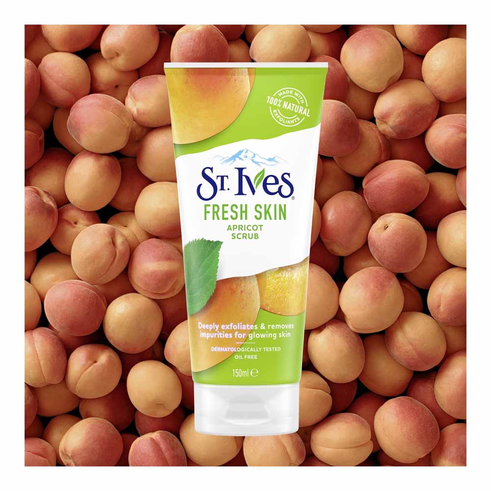 St Ives Fresh Skin Apricot Facial Scrub 150ml Image 7