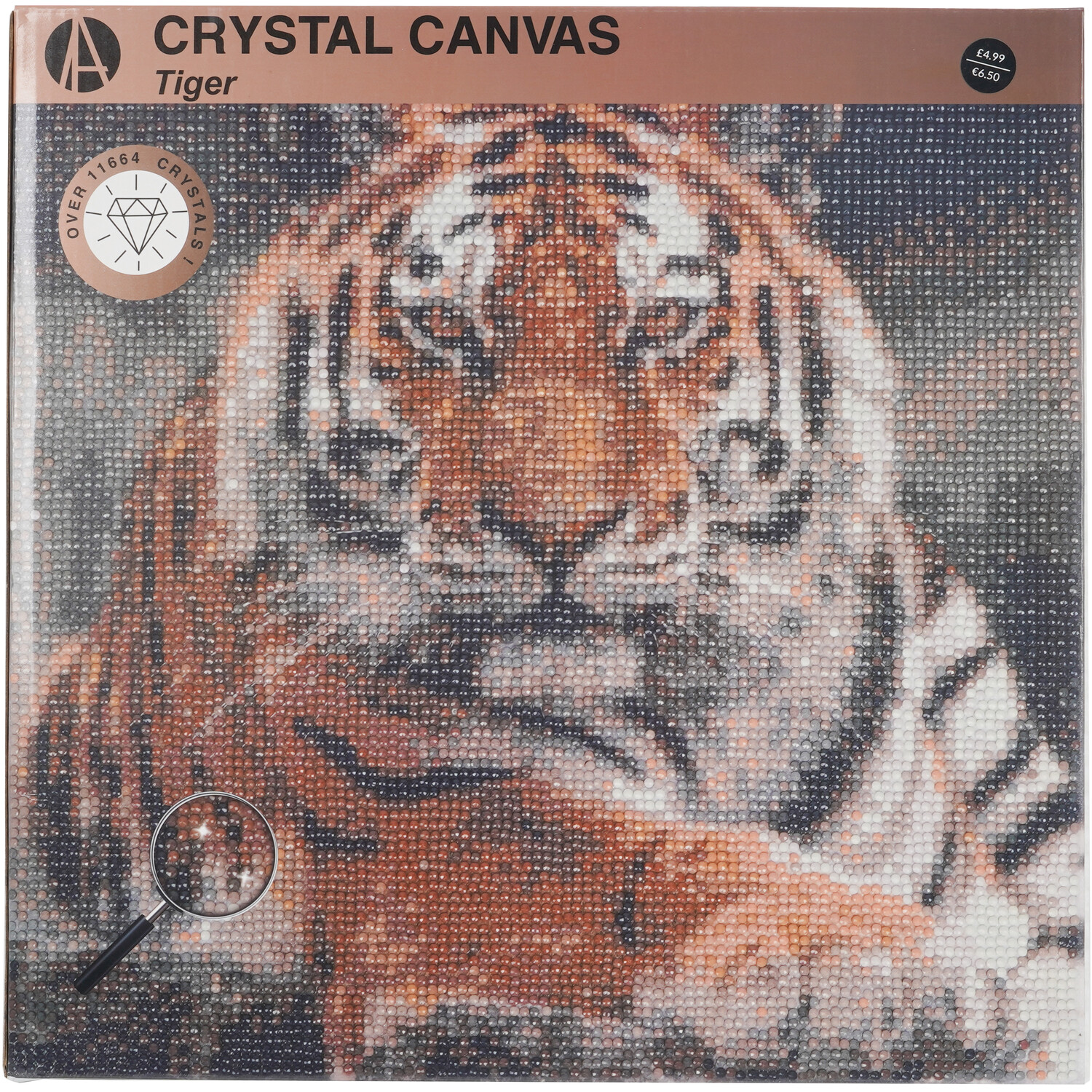 Crystal Canvas Tiger or Husky Image 1