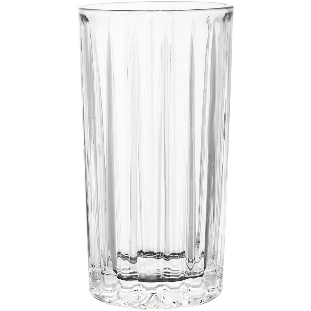 Premier Housewares Beaufort Crystal Large Hi Ball Glasses 4 Pack Image 1