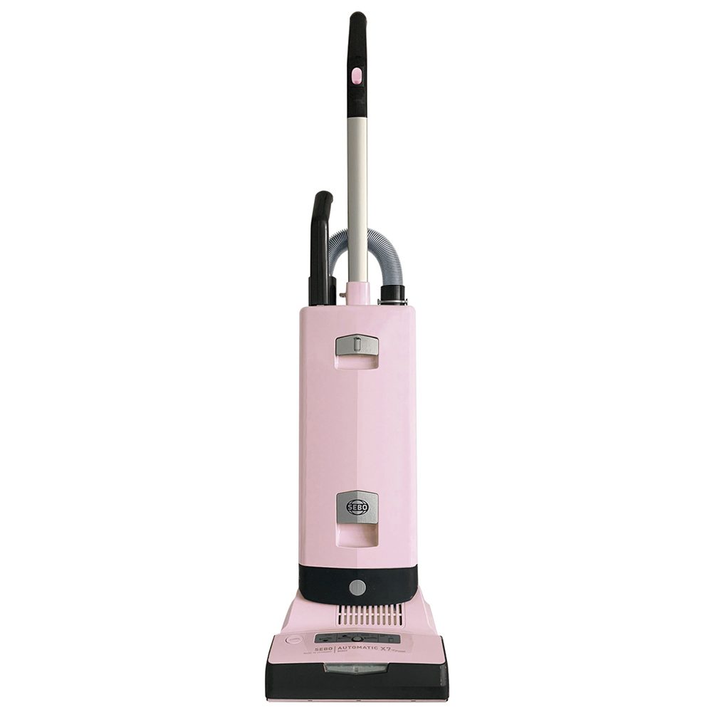 Sebo Automatic X7 Epower Bagged Pastel Pink Upright Vacuum Cleaner Image 1
