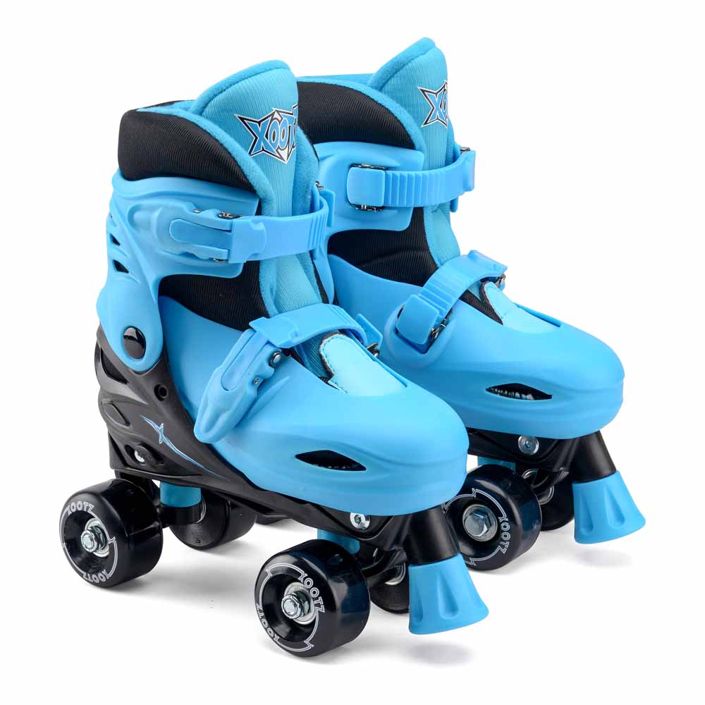 Xootz Medium Blue Quad Skates Image 1