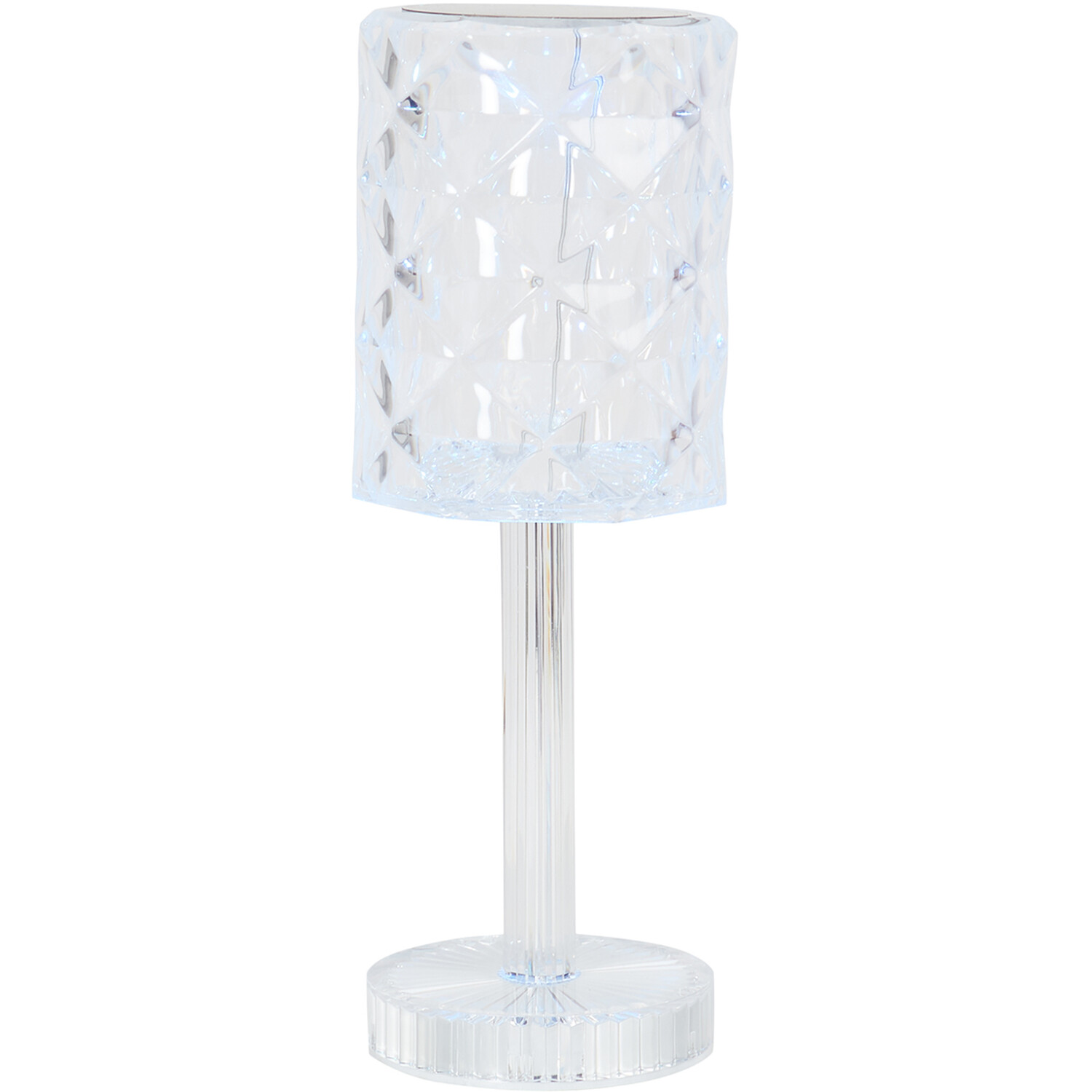 Crystal Effect Rechargeable Touch Lamp Image 5