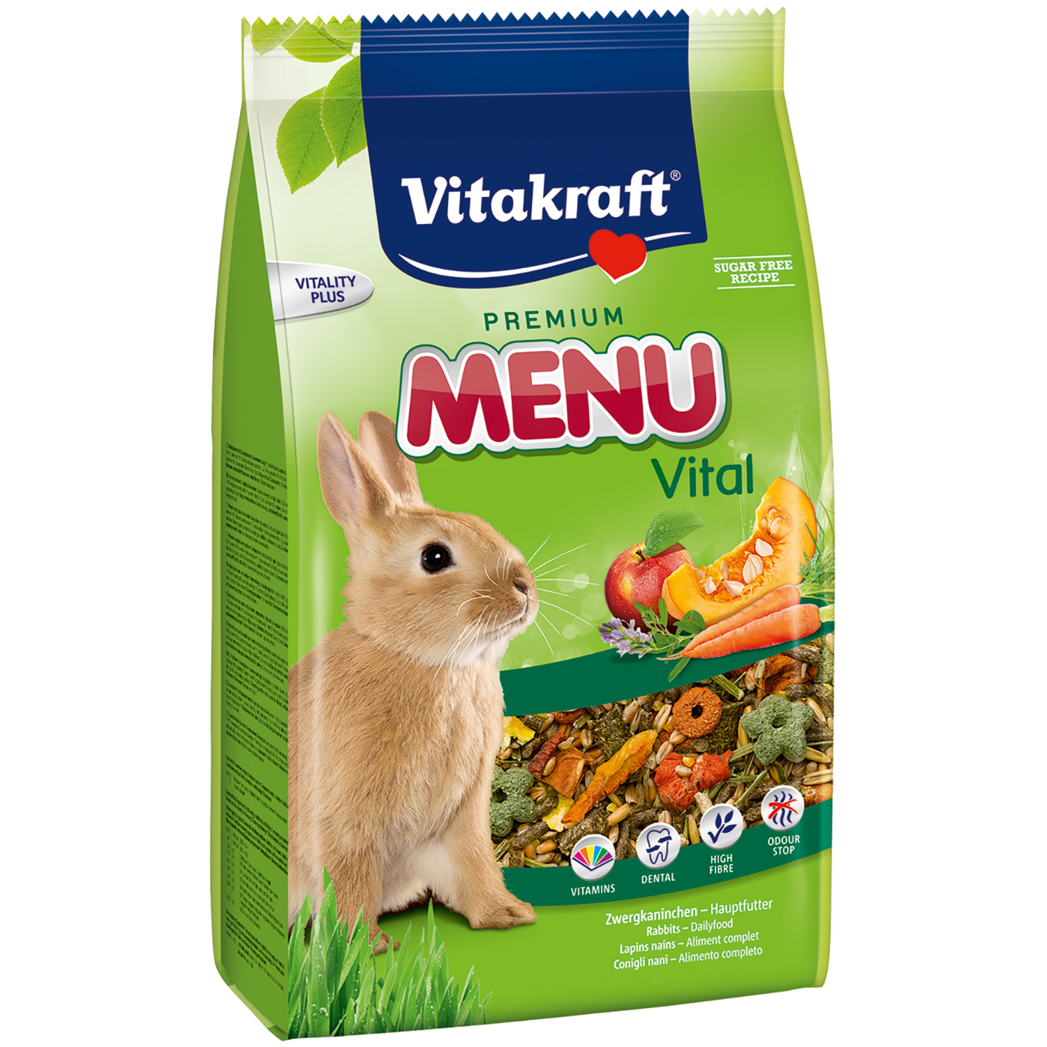 Vitakraft Premium Menu Vital Rabbit Food 1kg Image