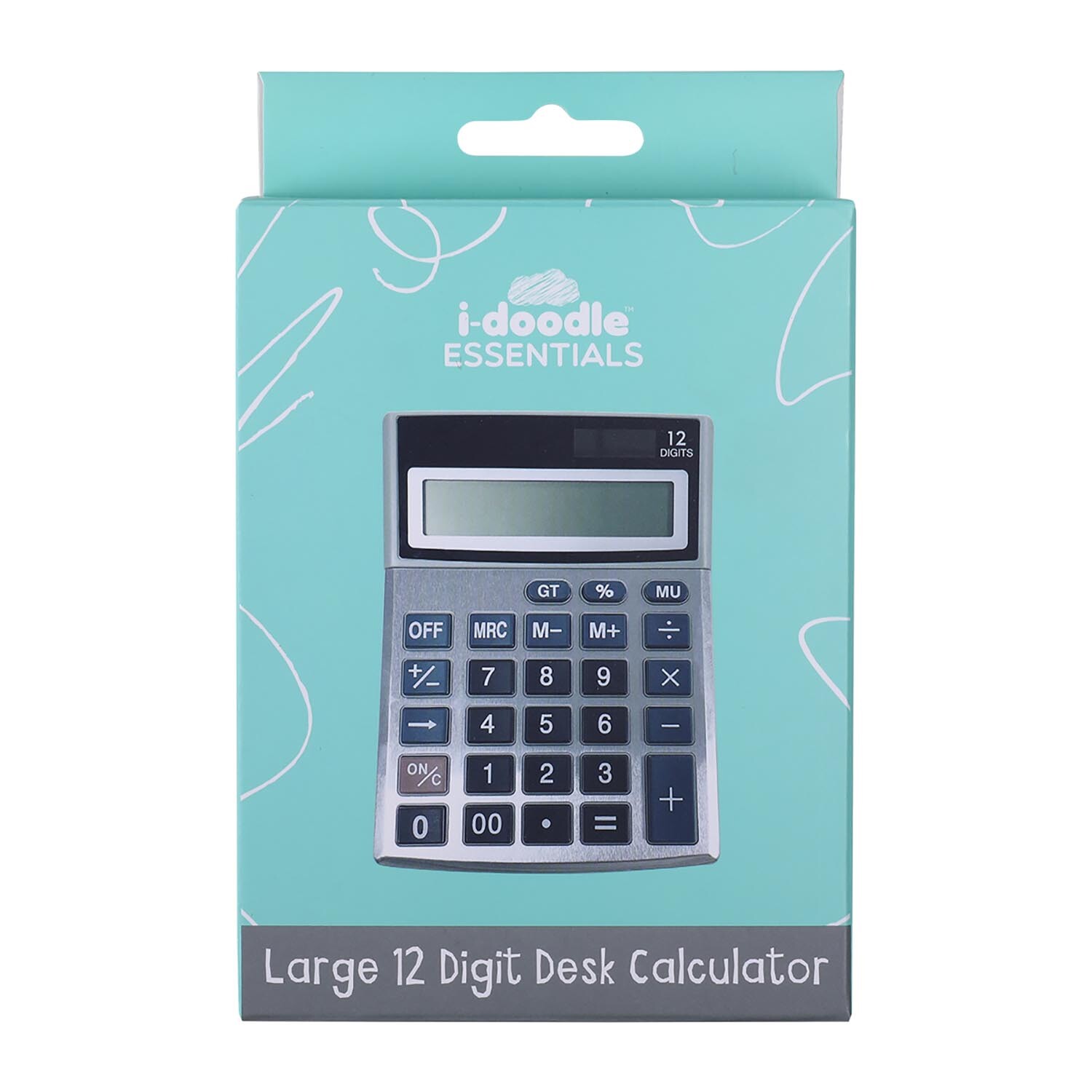 Large 12 Digit Desk Calculator Image