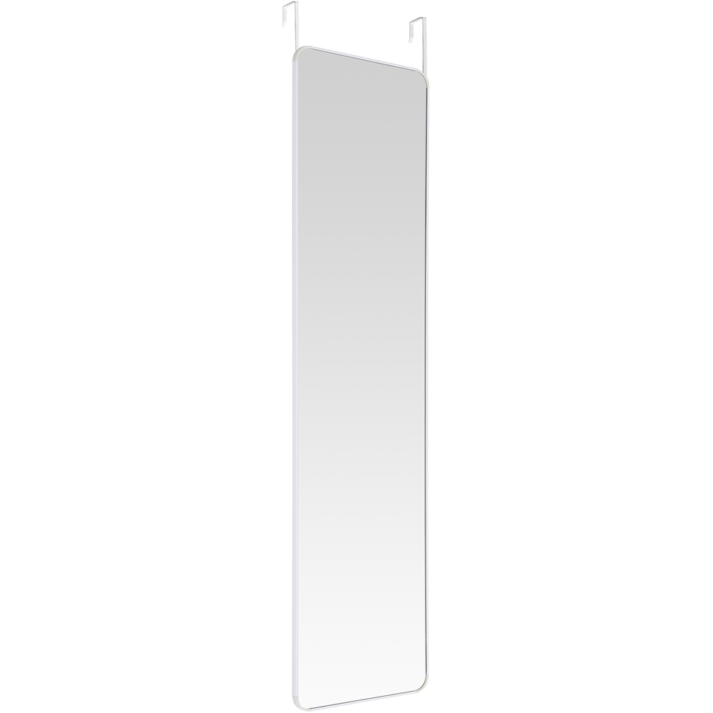 Living and Home White Frame Full Length Door Mirror 37 x 147cm Image 3