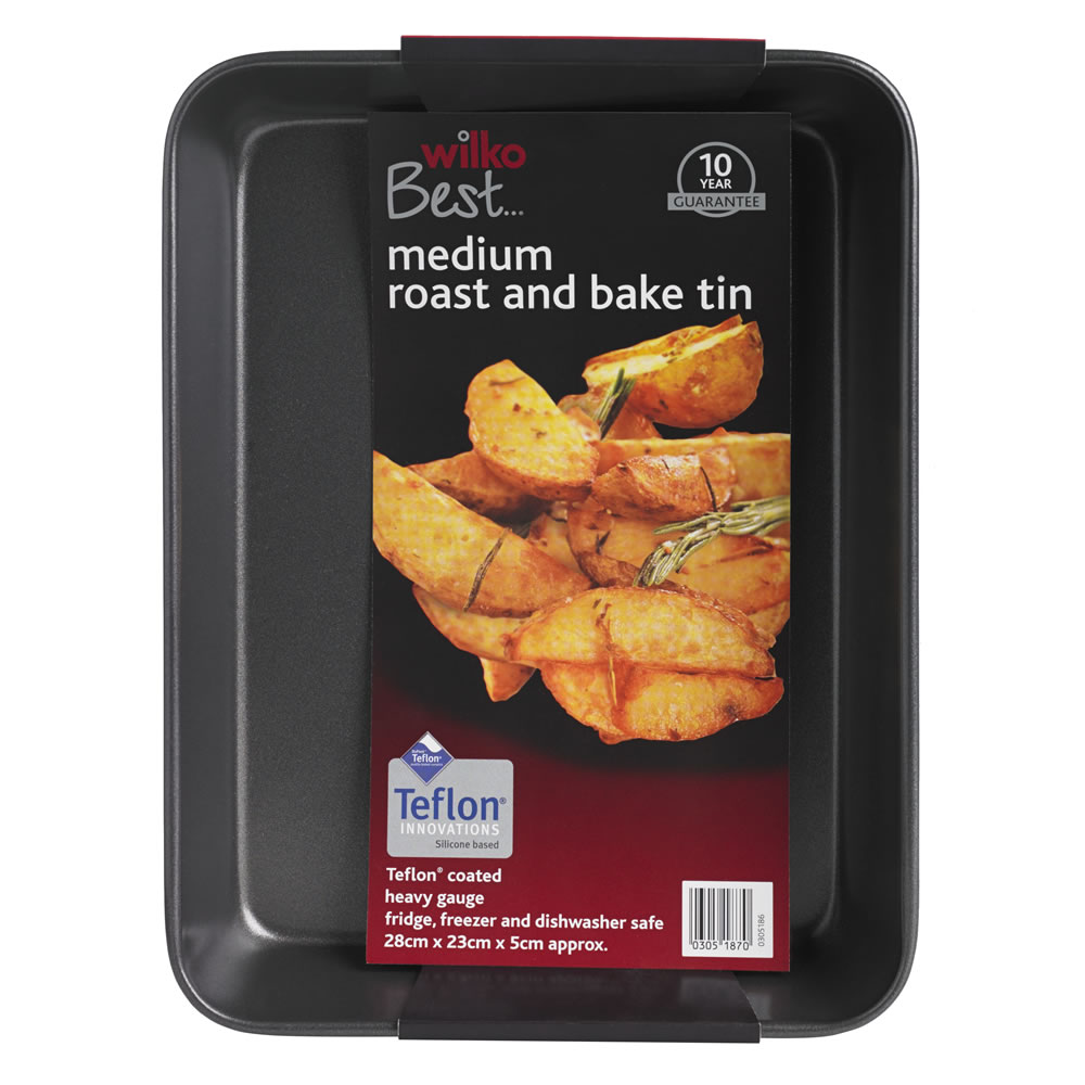 Wilko Best Roasting Tin 26 x 20 x 5cm Wilko