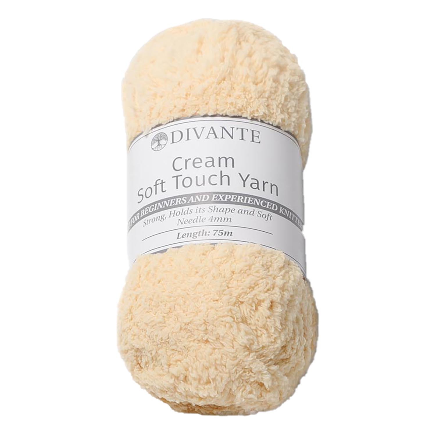 Divante Cream Soft Touch Yarn 50g Image
