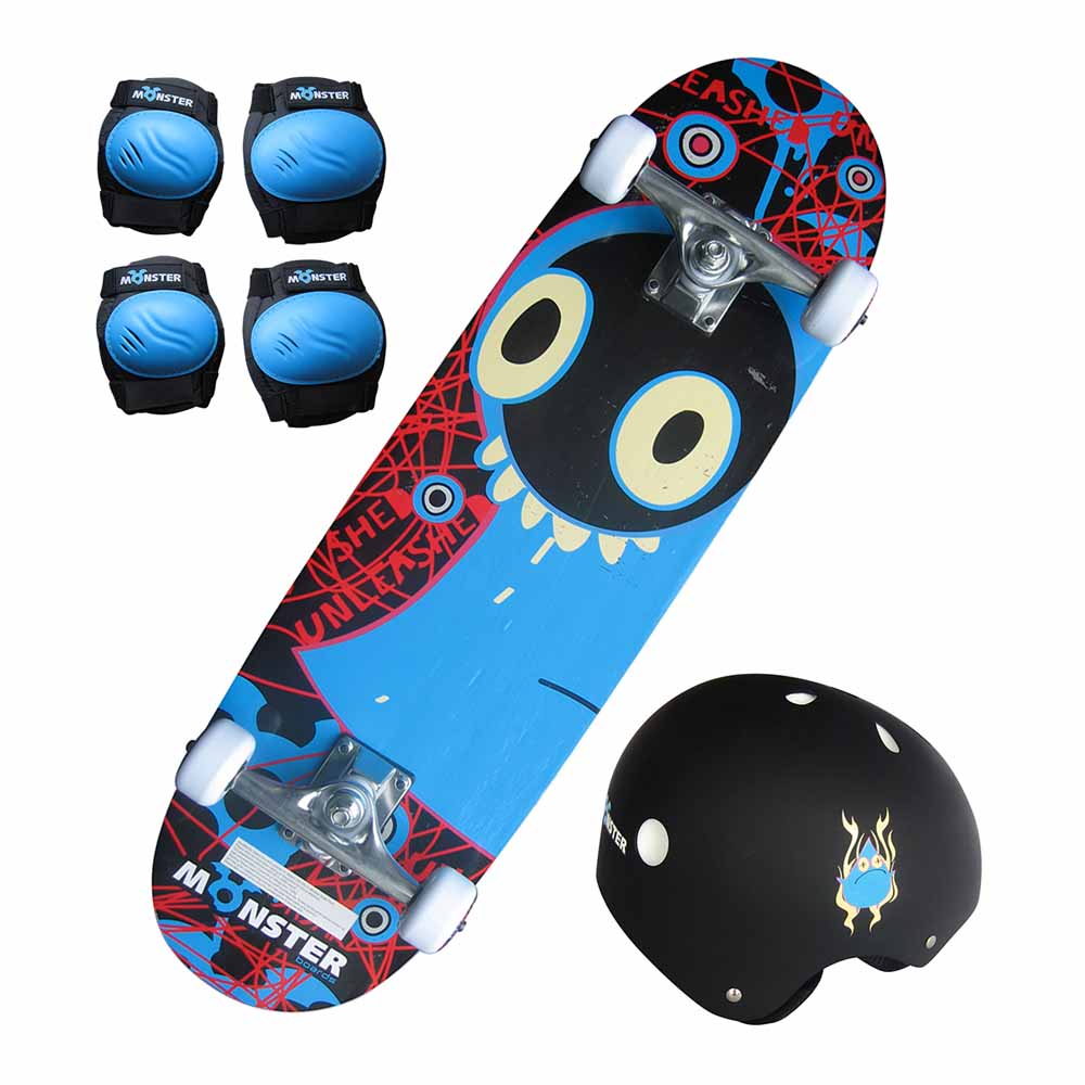 Charles Bentley Monster Skateboard Set Image 1