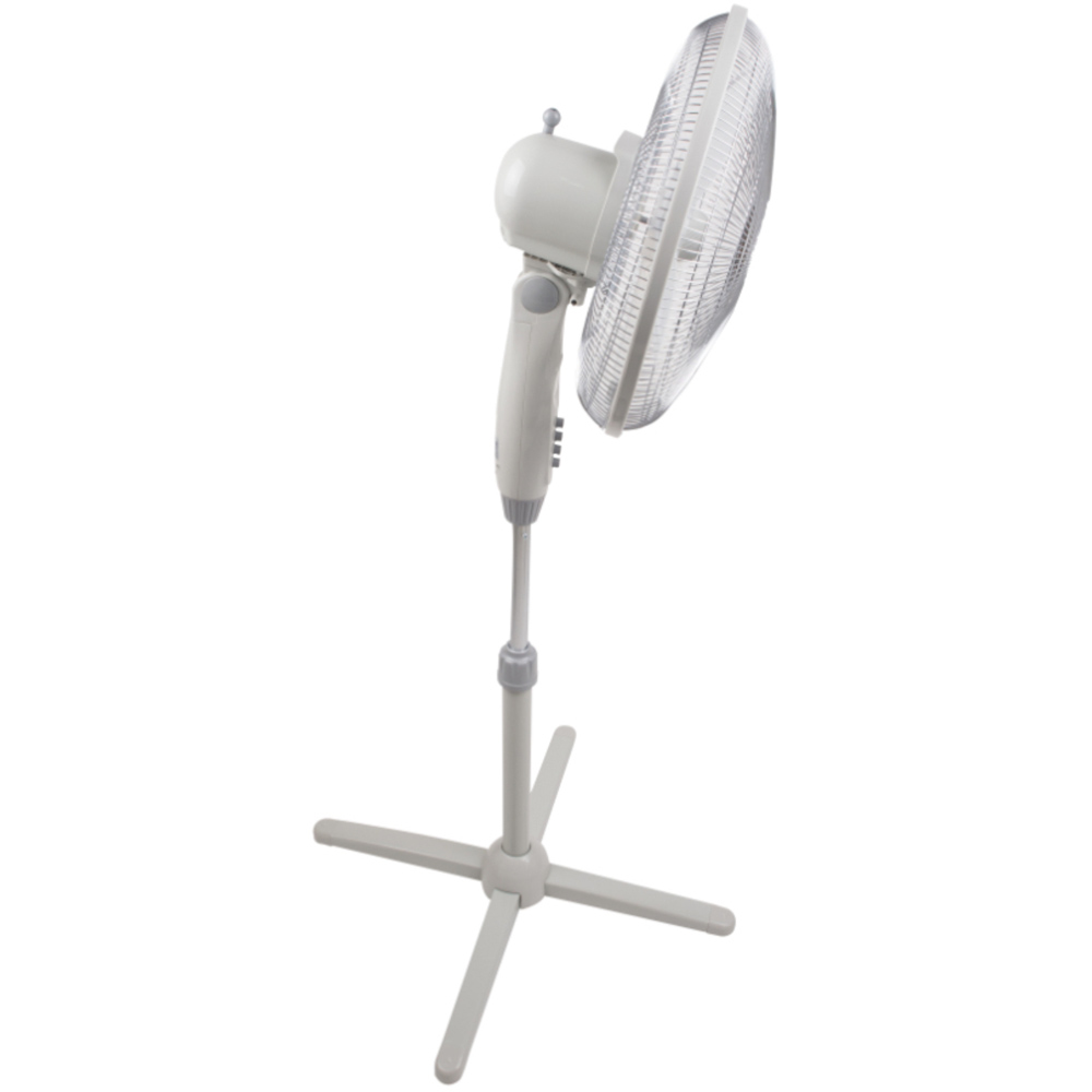 Solis Grey Adjustable Pedestal Fan 47 inch Image 4