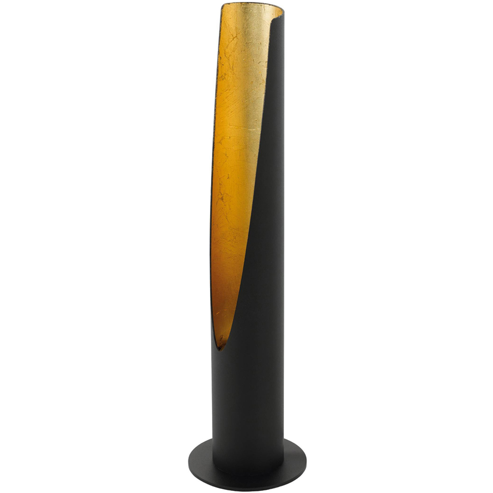 EGLO Barbotto Black and Gold Table Lamp Image 1