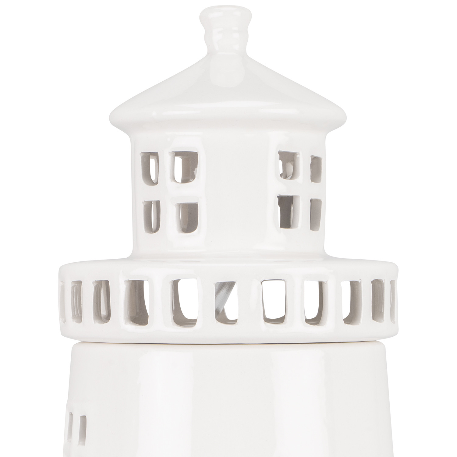 Cream Lighthouse Table Lamp Image 2
