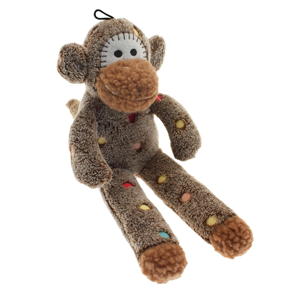 Happy Pet Little Rascals Sock Monkey Puppy Toy Image 3
