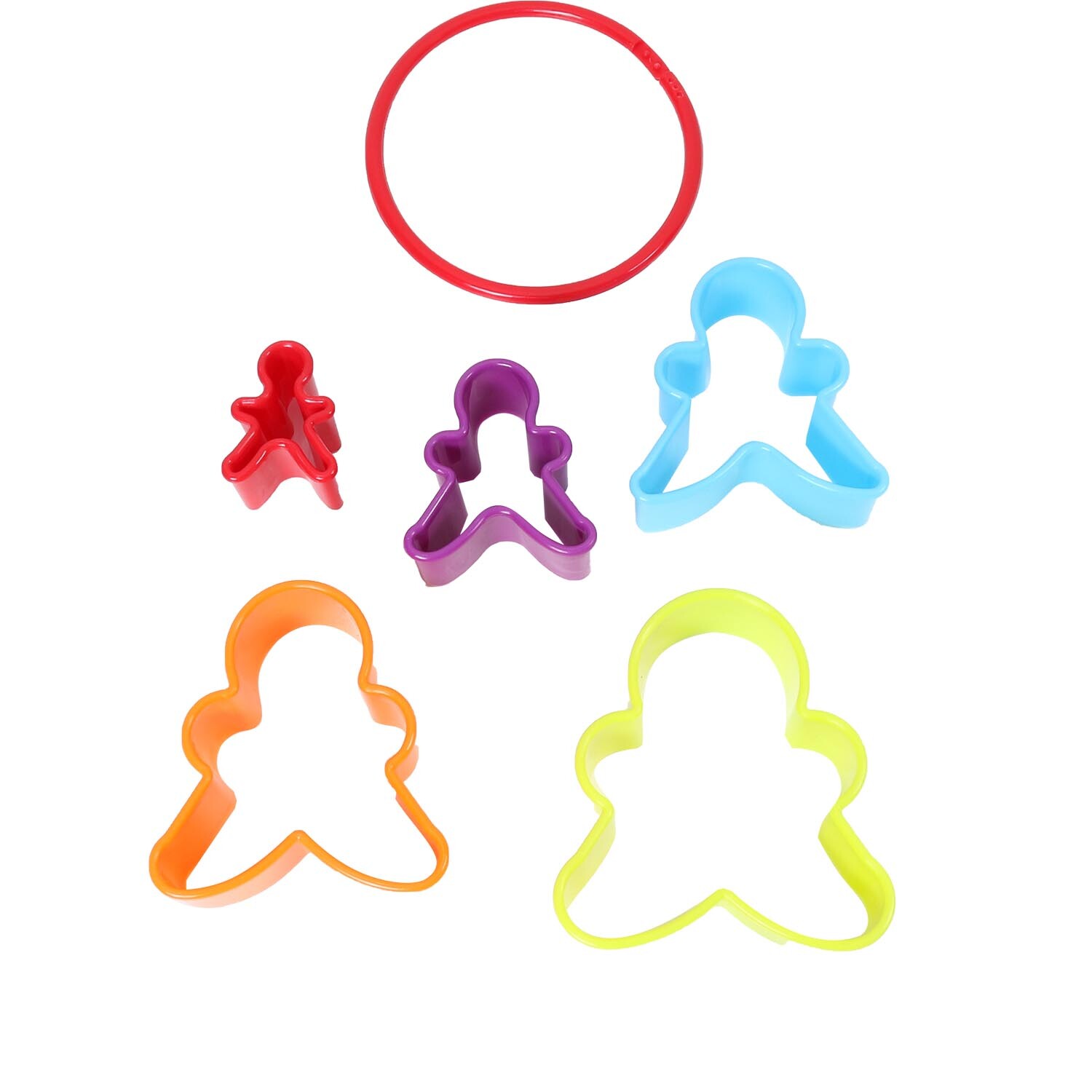 Pack of Five Gingerbread Cookie Cutters Image