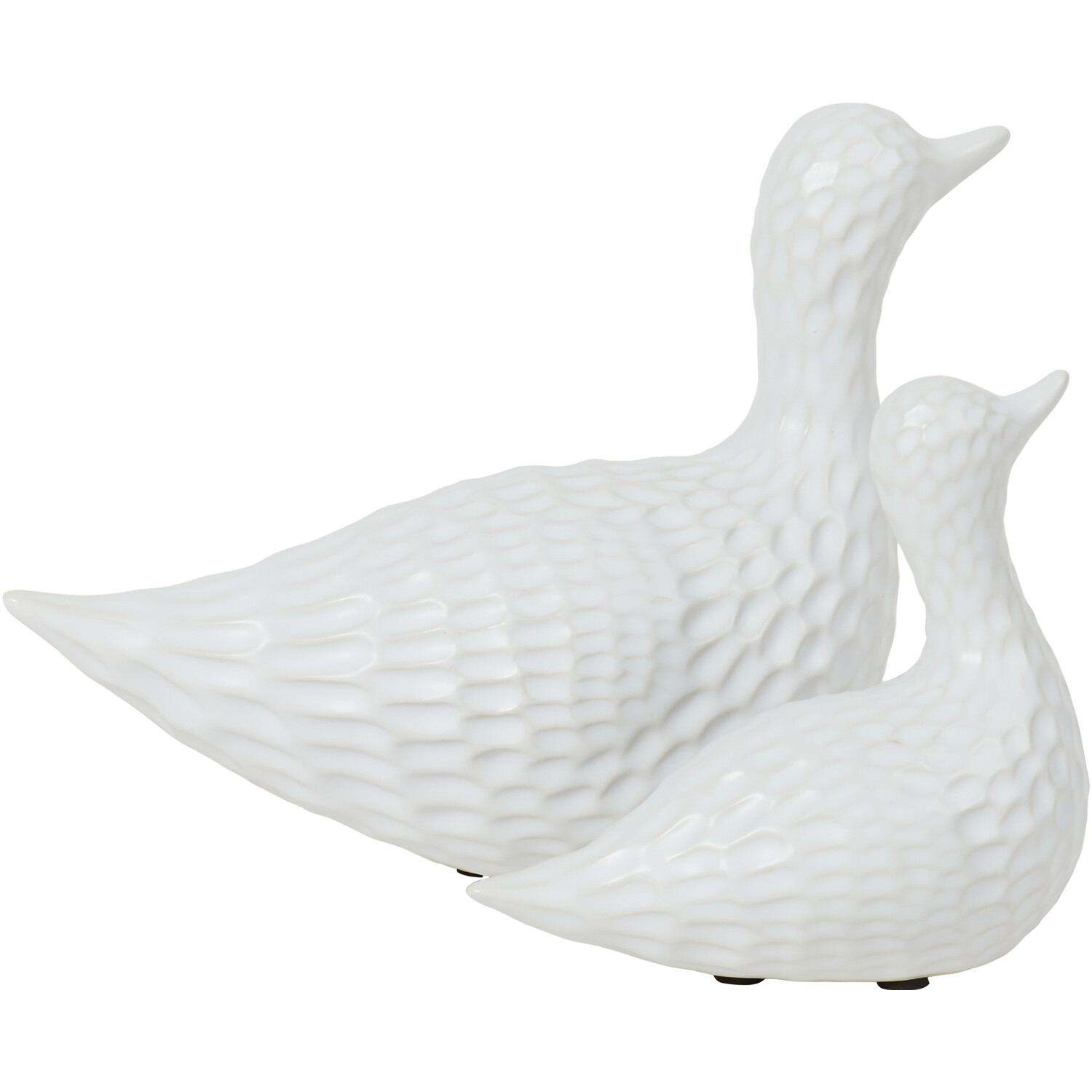 White Duck Ornament 2 Pack Image 2
