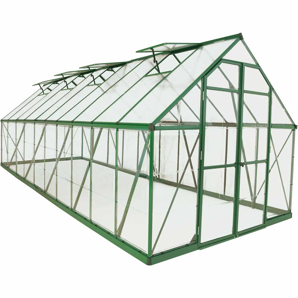 Palram Balance Green 8 x 20ft Greenhouse Image 1