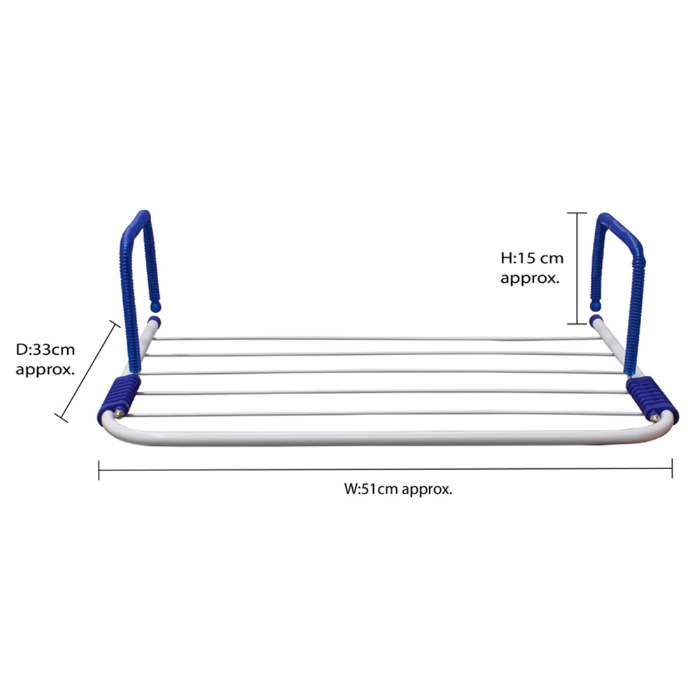 JVL Home and Dry Radiator Airer 3m Image 8