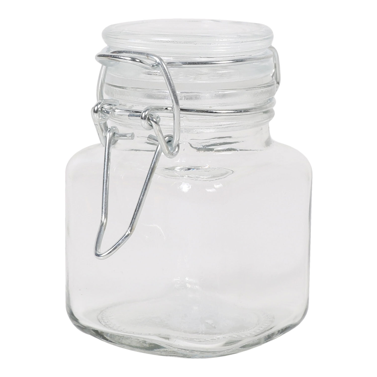 Glass Flip Top Spice Jar Image 2