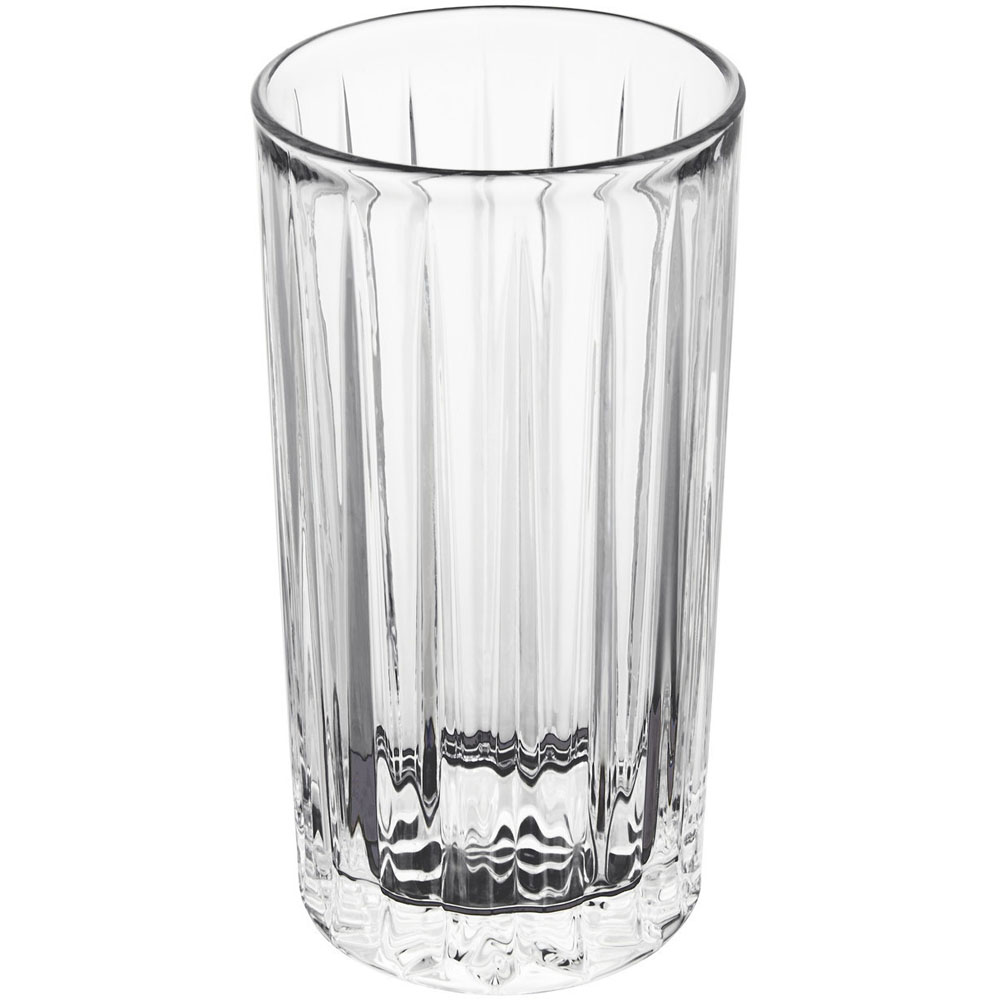 Premier Housewares Beaufort Crystal Large Hi Ball Glasses 4 Pack Image 2