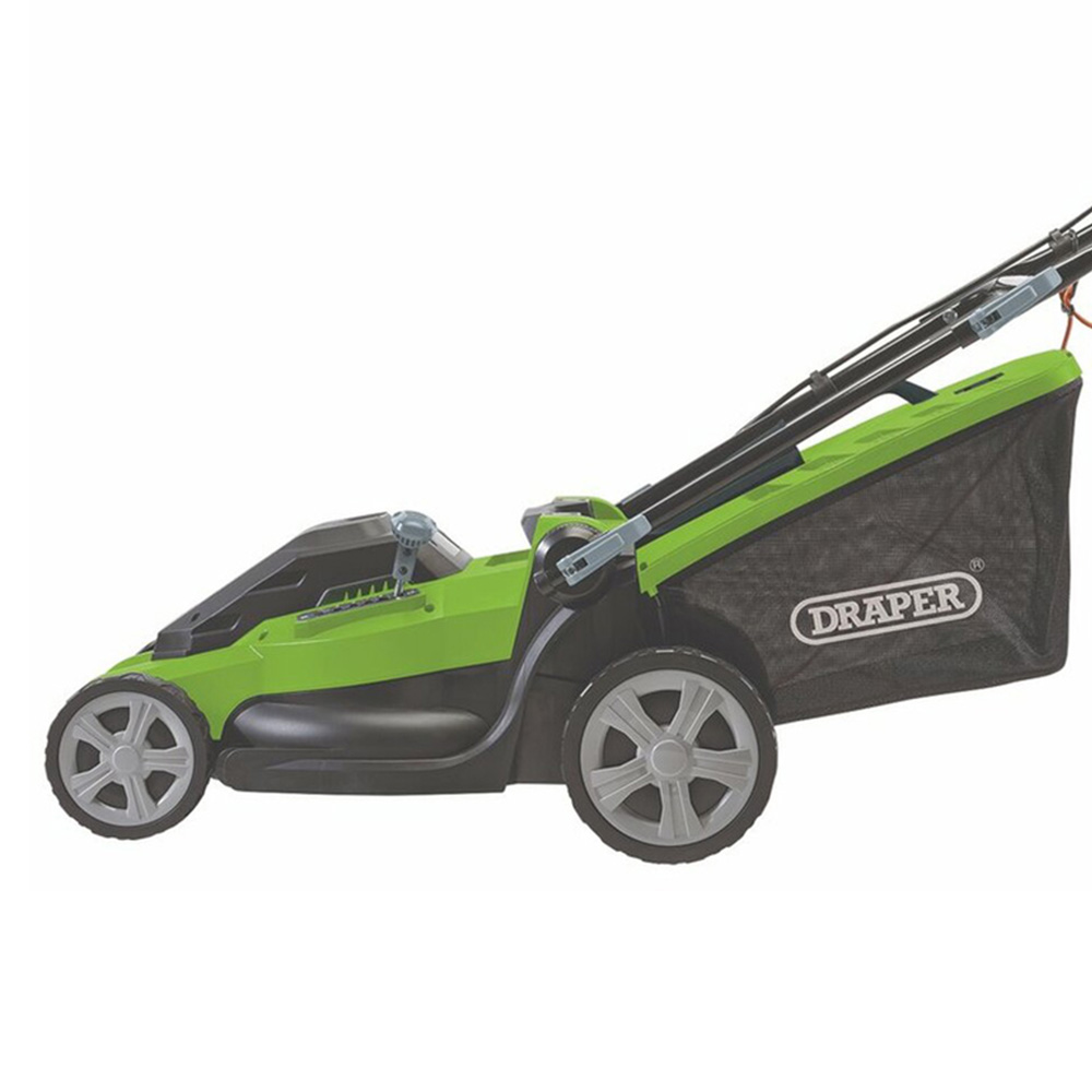 Draper 20535 1600W Hand Propelled 40cm Rotary Electric Lawn Mower Image 4