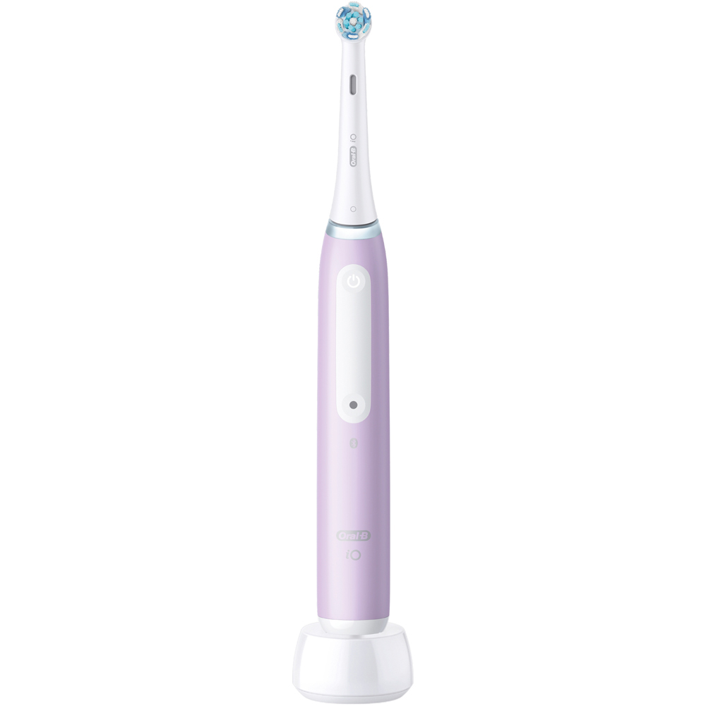 Oral-B iO Series 4 Lavender Rechargeable Toothbrush Image 2