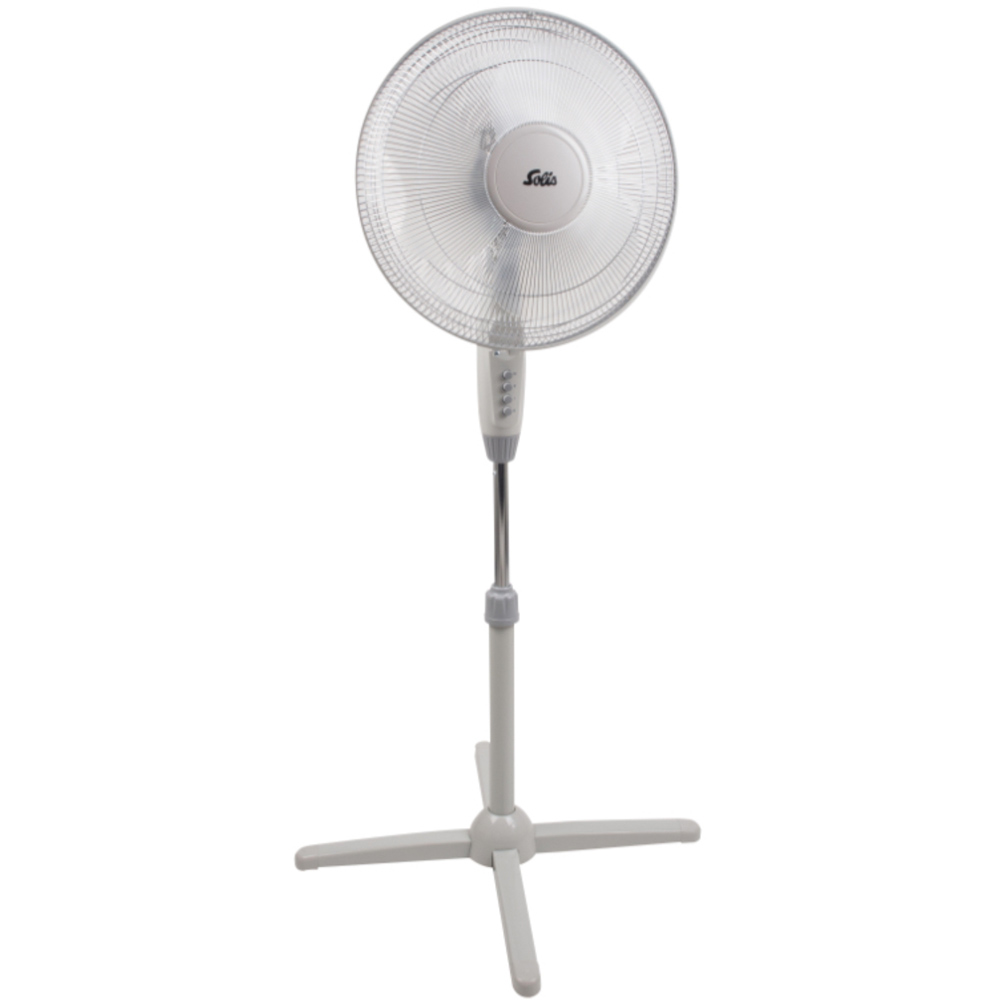 Solis Grey Adjustable Pedestal Fan 47 inch Image 2