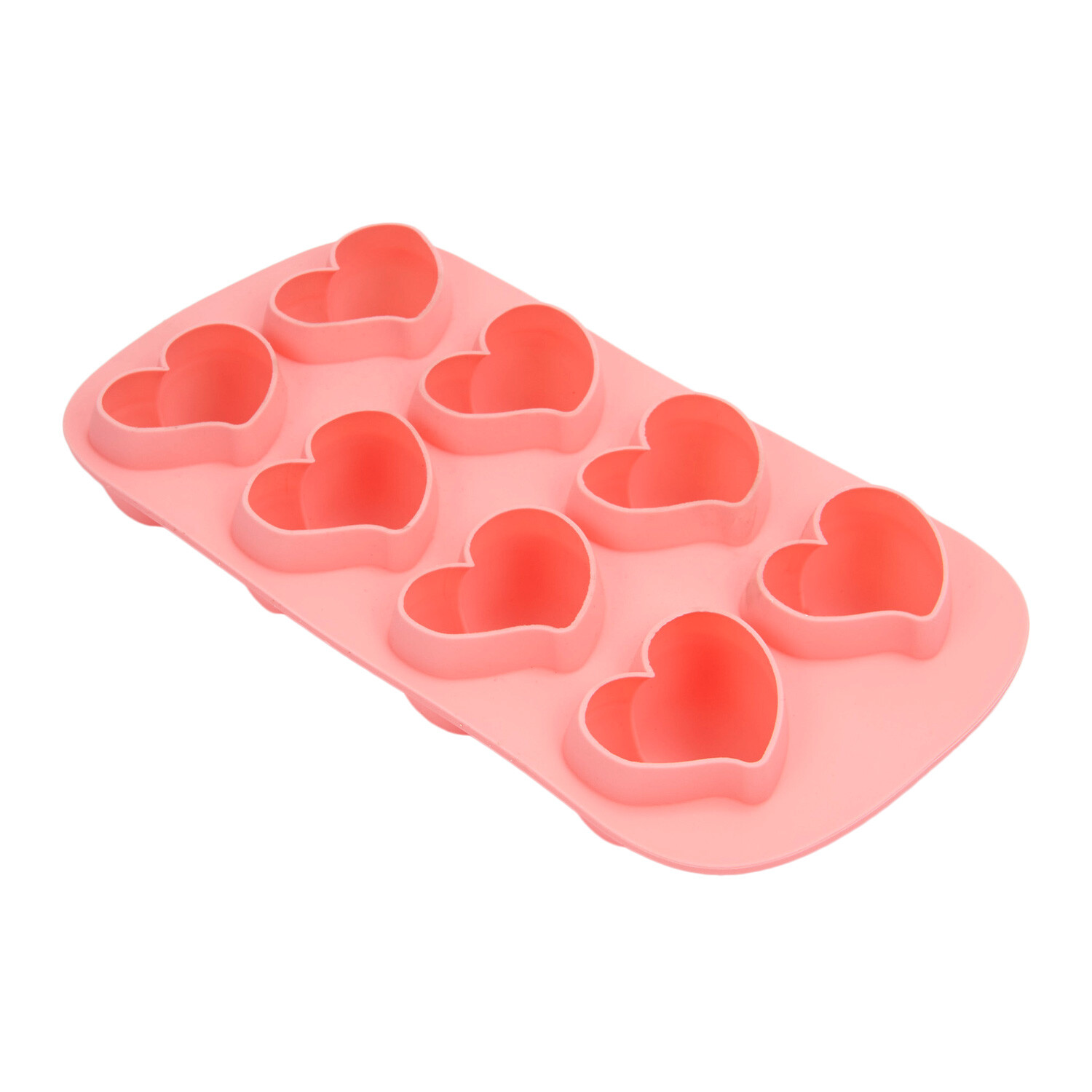 Heart Ice Cube Silicone Mould - Pink Image 2