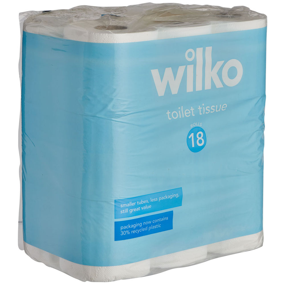 Wilko Toilet Tissue 18 Rolls 2 Ply   Image 2
