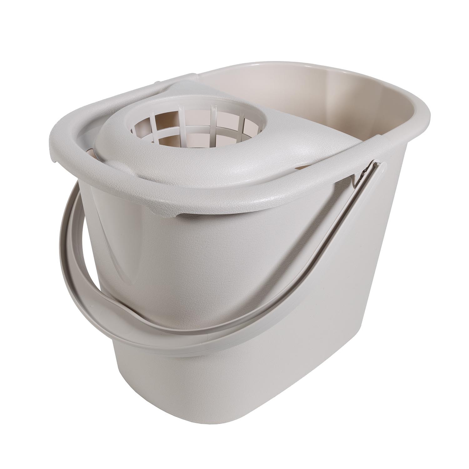 Tontarelli Warm Grey Mop Bucket 14L Image