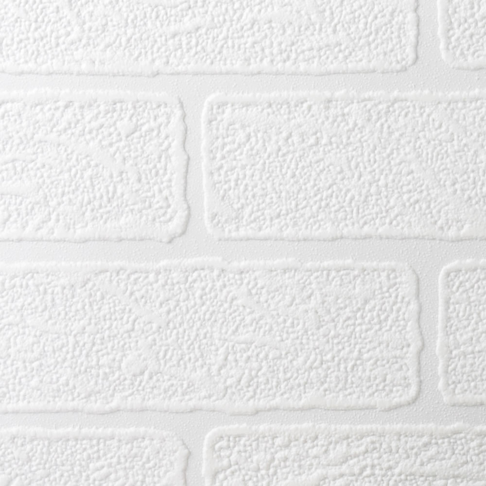 Superfresco Brick White Textured Vinyl Wallpaper Image 1