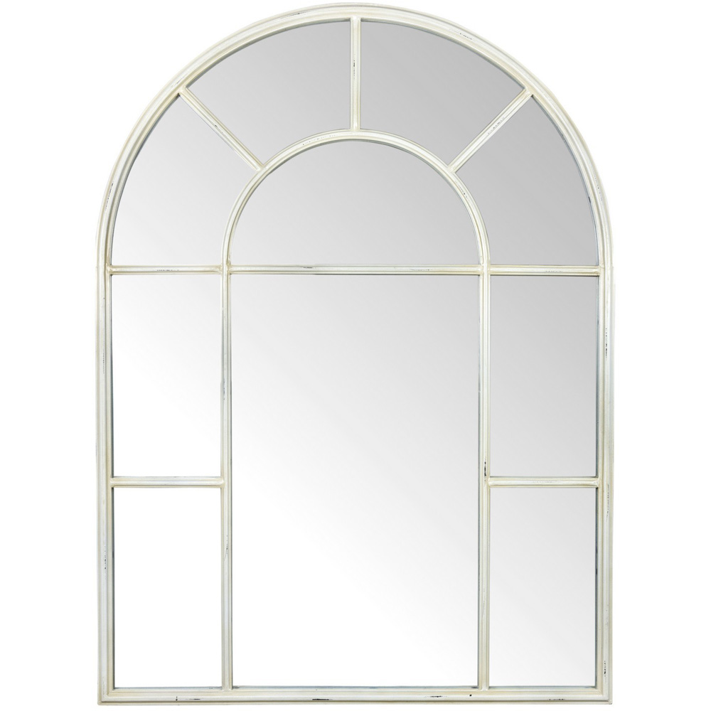 Ivory Arch Mirror 115 x 85cm Image