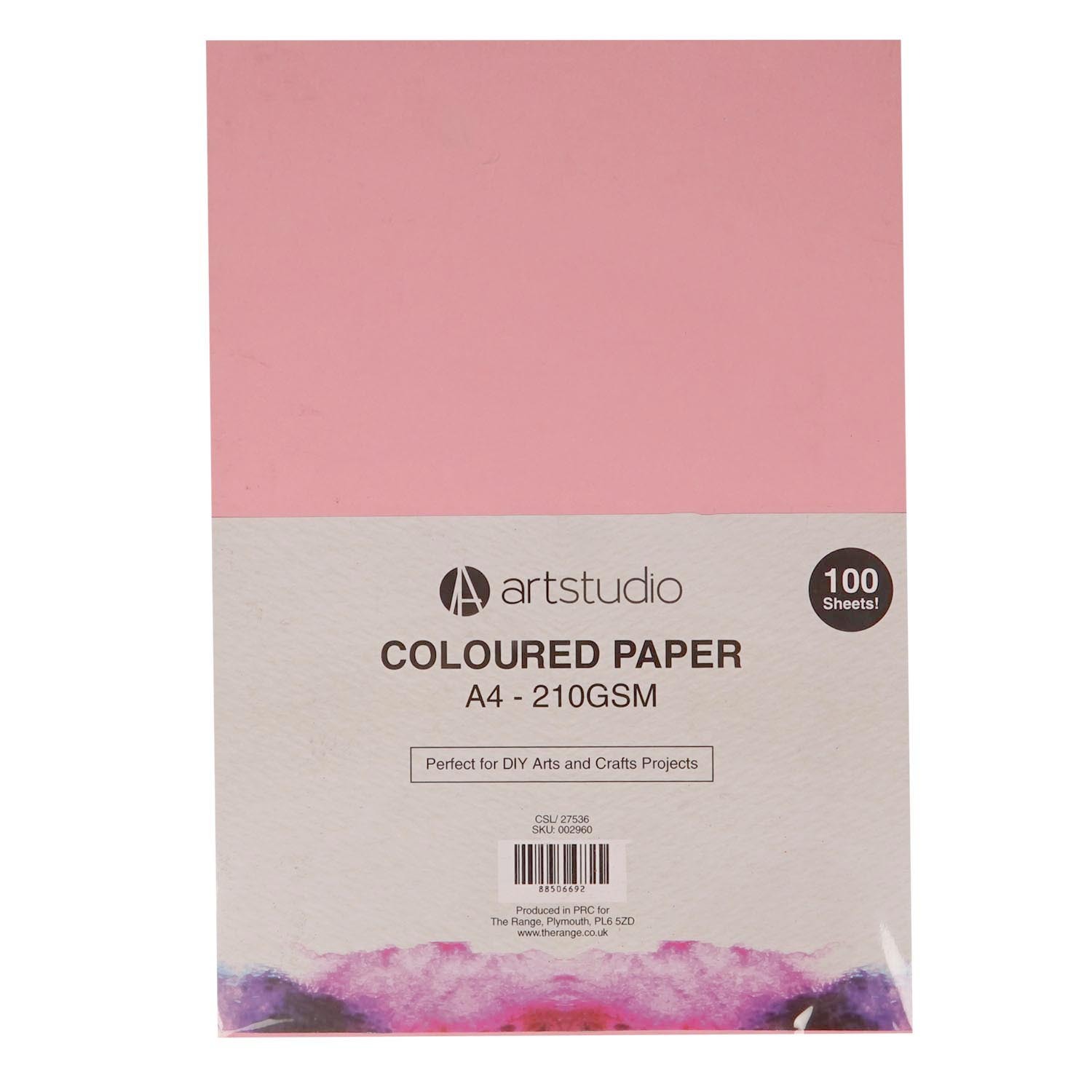 Art Studio A4 Coloured Paper Image