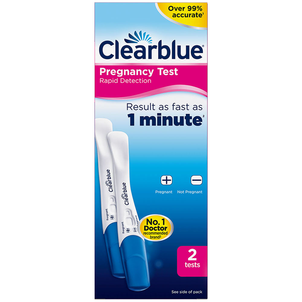 Clearblue Pregnancy Test Visual 2 Pack Image 1