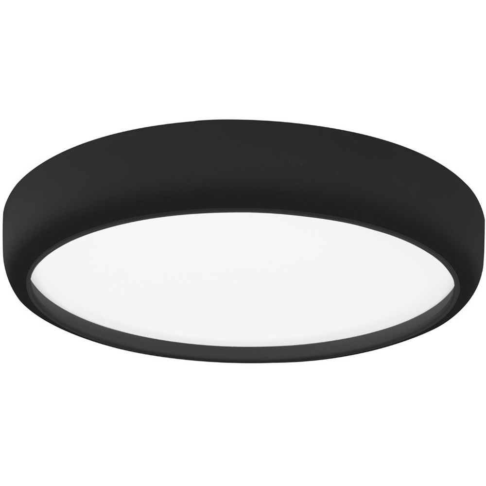 Milagro Gea Black LED Ceiling Lamp 230V Image 1