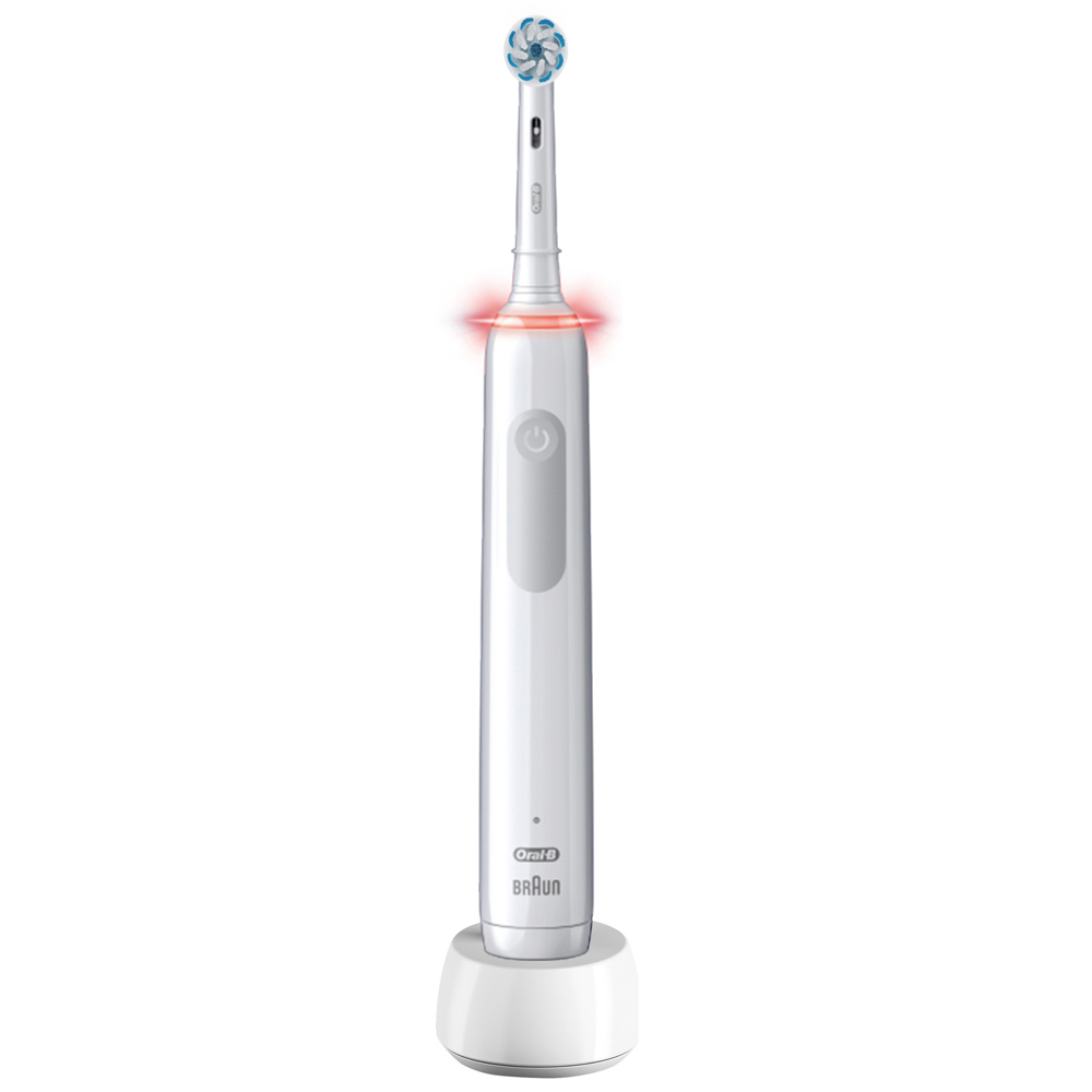 Oral-B PRO 3 3000 Sensitive White Electric Tooth Brush Image 2