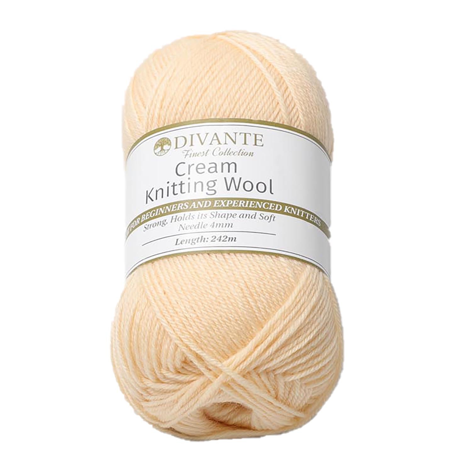 Divante Knitting Wool - Cream Image