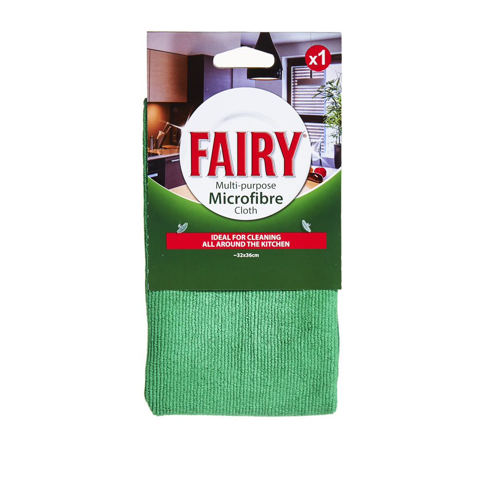 Fairy MultiPurpose Microfibre Cloth Wilko