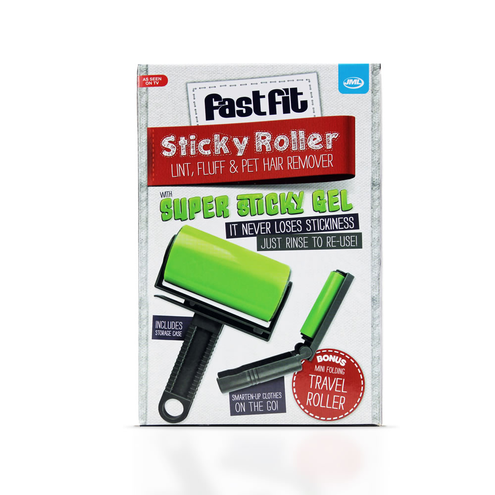 JML Fast Fit Sticky Rollers 2 pack Image 1