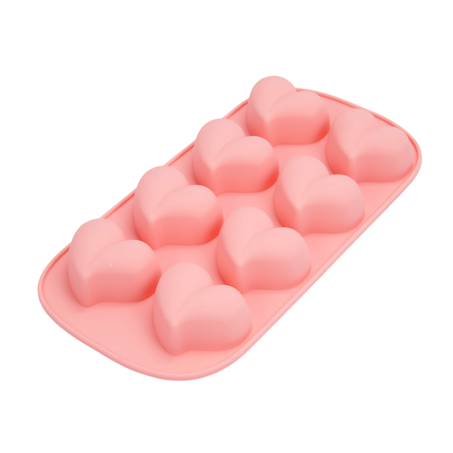Heart Ice Cube Silicone Mould - Pink Image 3
