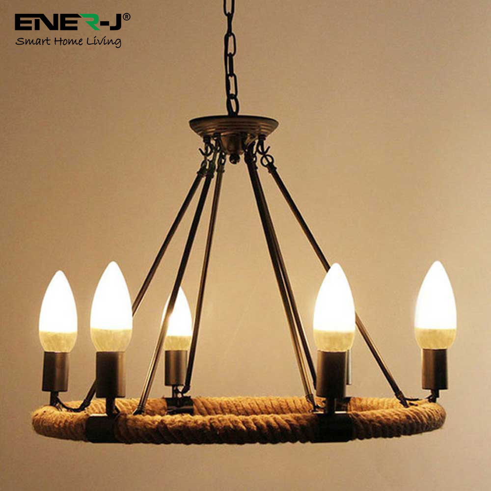 Ener-J 4W LED B22 3000K Candle Lamp 10 Pack Image 2