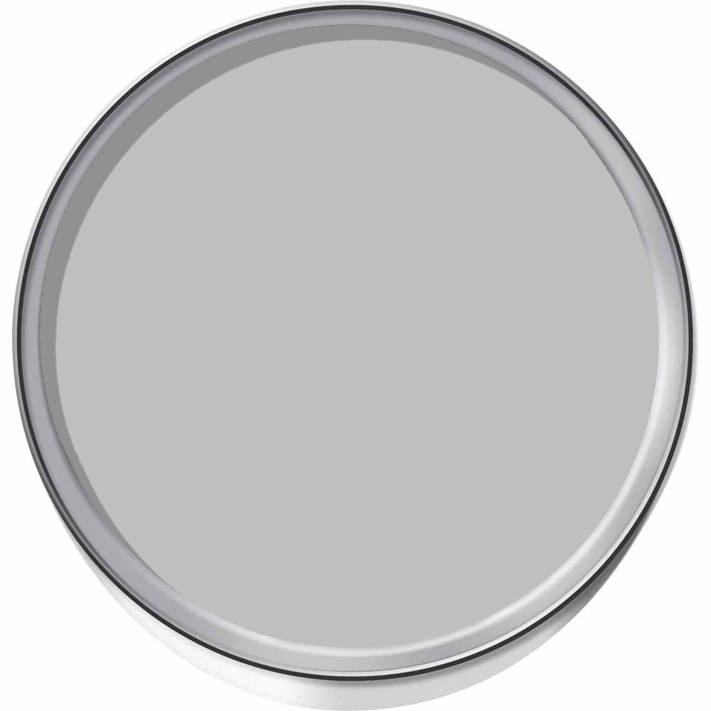 Wilko Bathroom Pearl Grey Mid Sheen Emulsion Paint 2.5L Image 3