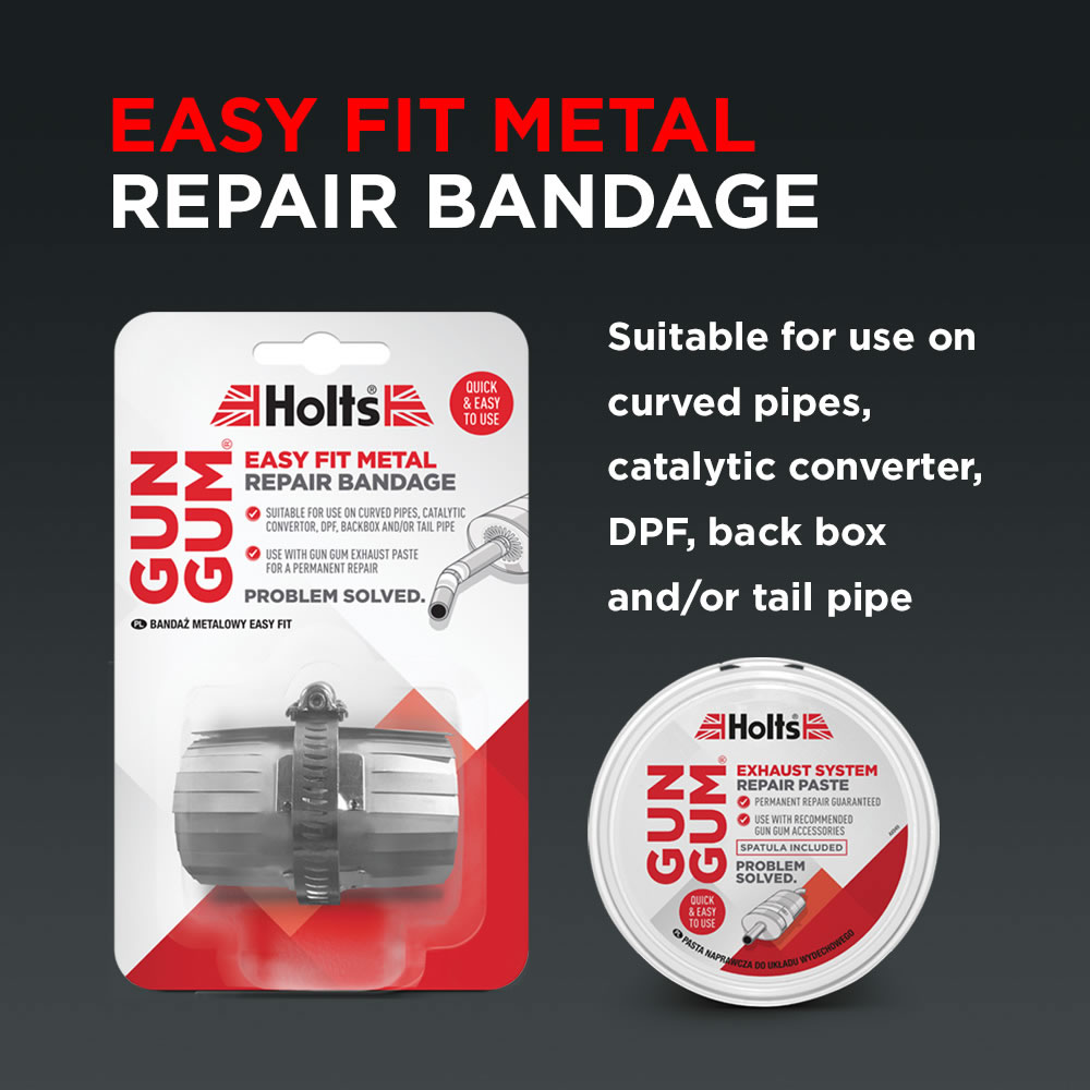Holts 200g Gun Gum Exhaust Repair Paste Wilko