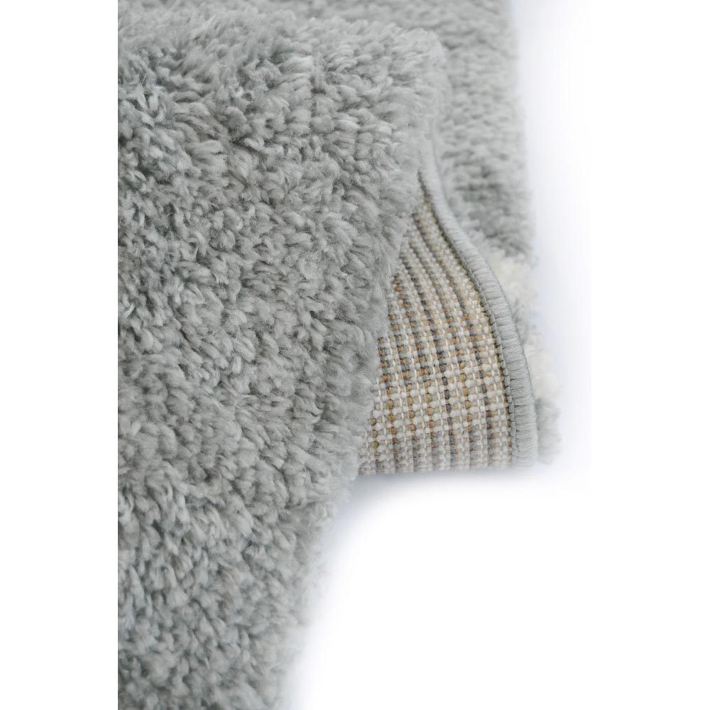 Homemaker Grey and Ivory Bubbles Snug Shaggy Rug 200 x 290cm Image 3
