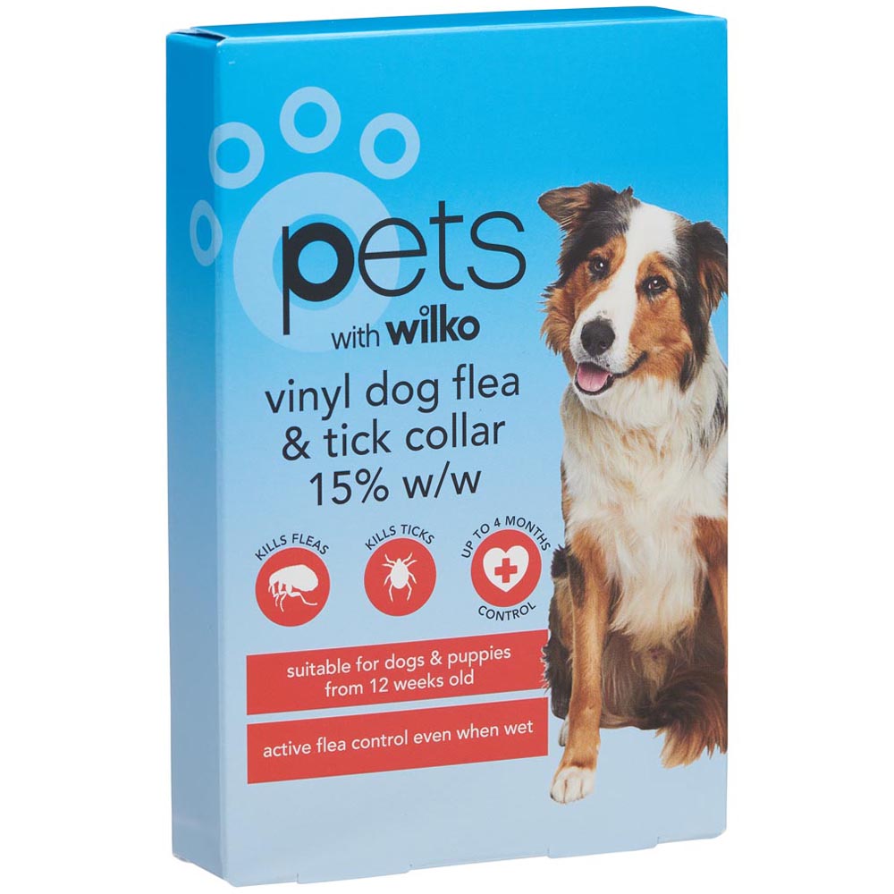 Wilko Vinyl Pet Flea and Tick Collar Image 3