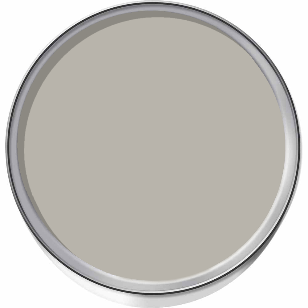 Wilko Bathroom Cosy Grey Mid Sheen Emulsion Paint 2.5L Image 3
