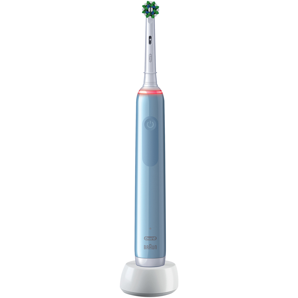 Oral-B PRO 3 3000 Blue Electric Tooth Brush Image 2