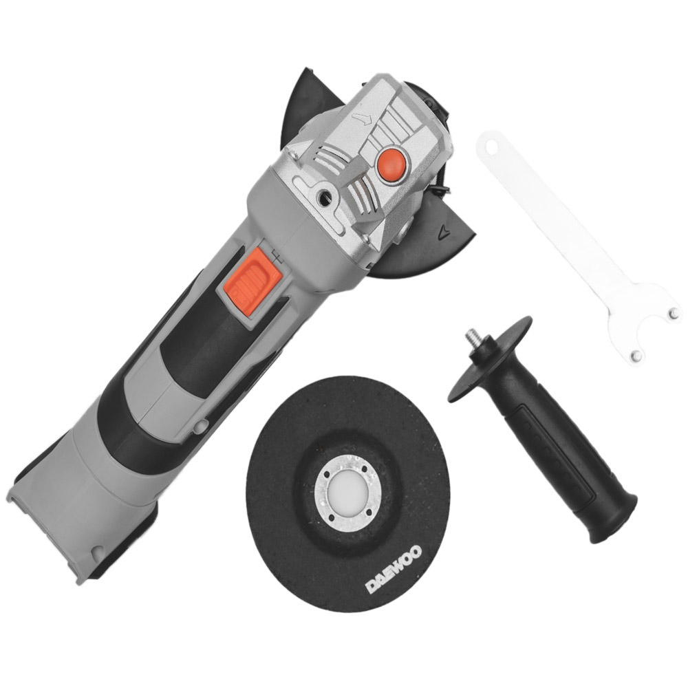 Daewoo U Force Series 18V 2 x 4Ah Lithium-Ion Cordless Angle Grinder with Battery Charger 125mm Image 6