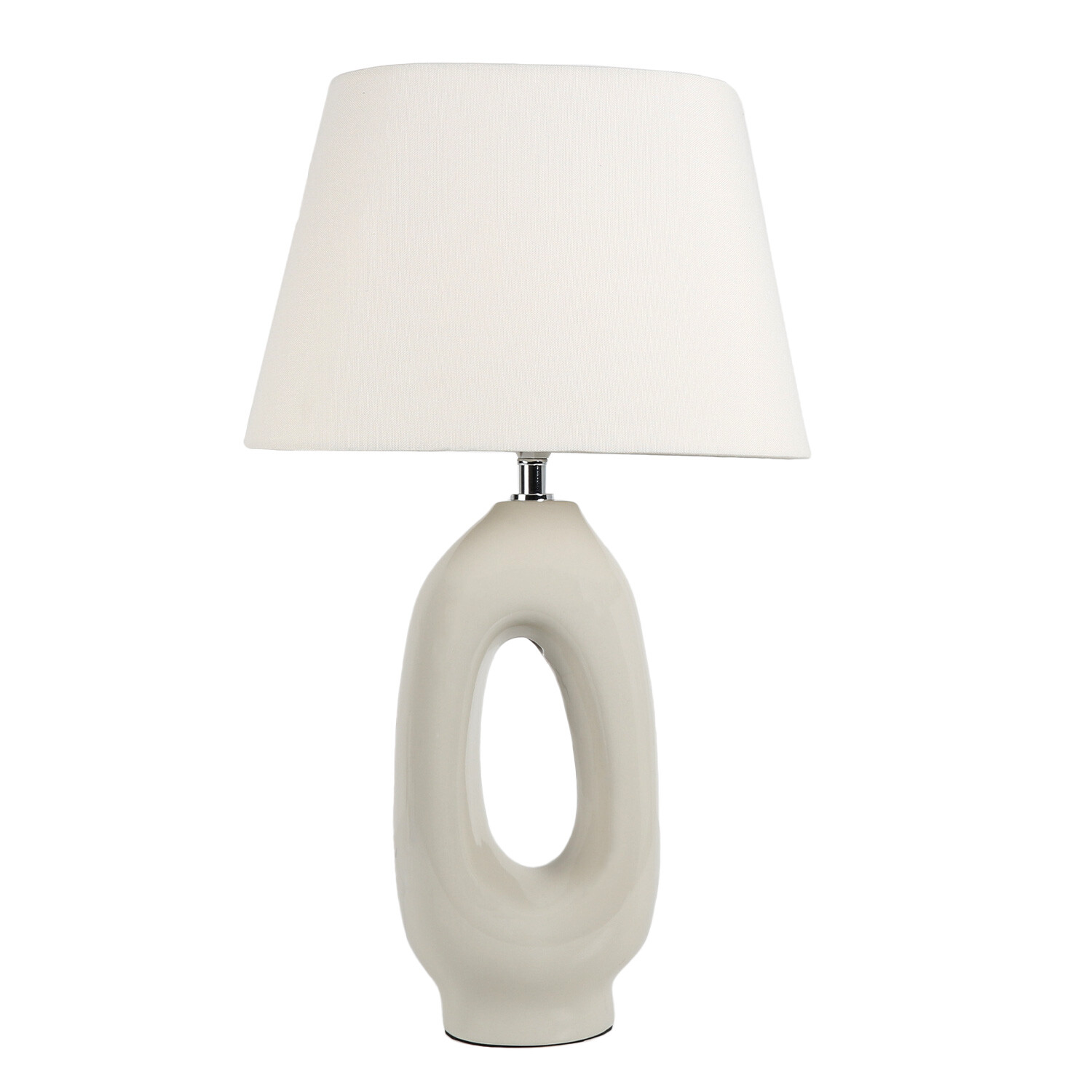 Single Harriet Oval Table Lamp in Assorted styles Image 1