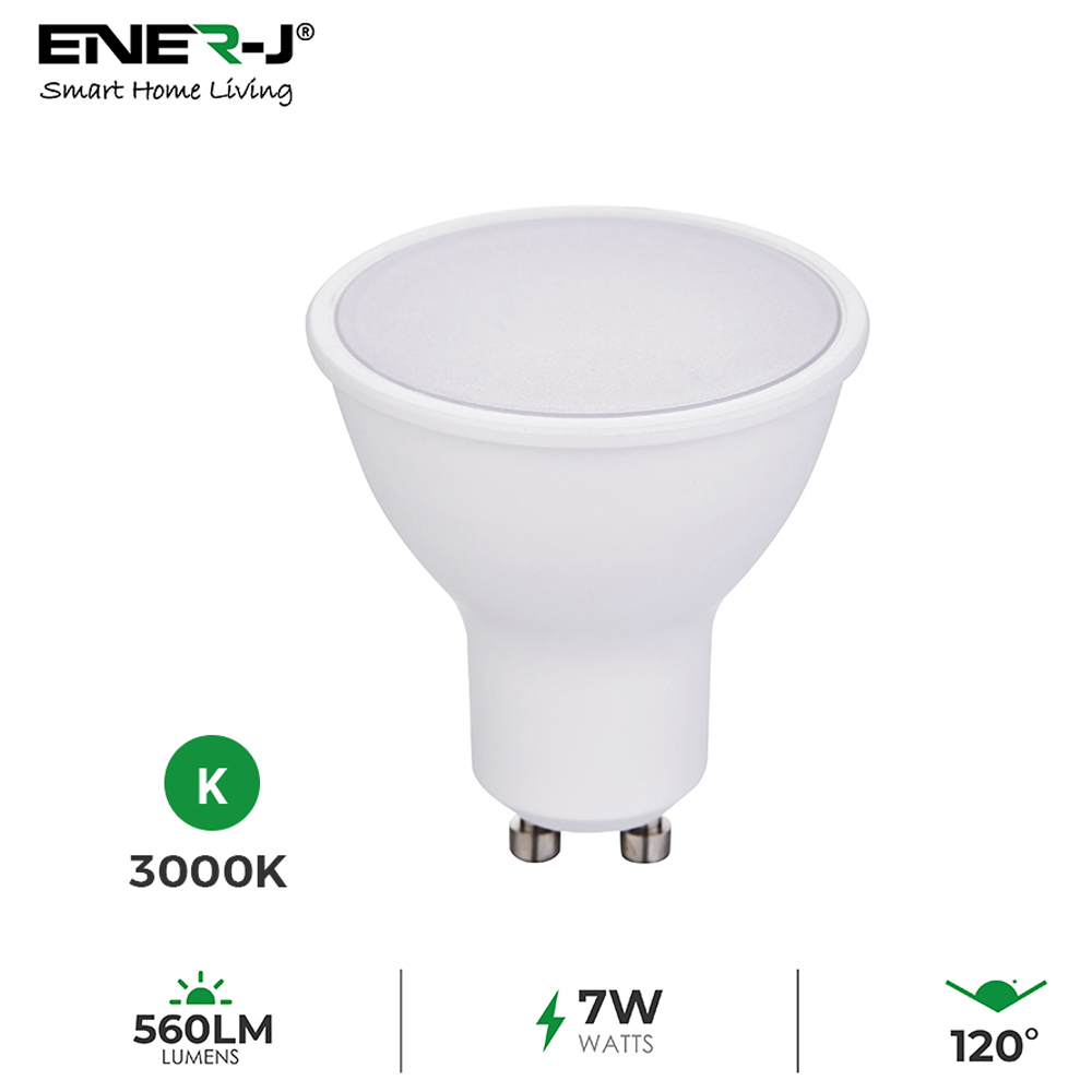 Ener-J 7W GU10 550Lm 3000K LED Lamp 10 Pack Image 3